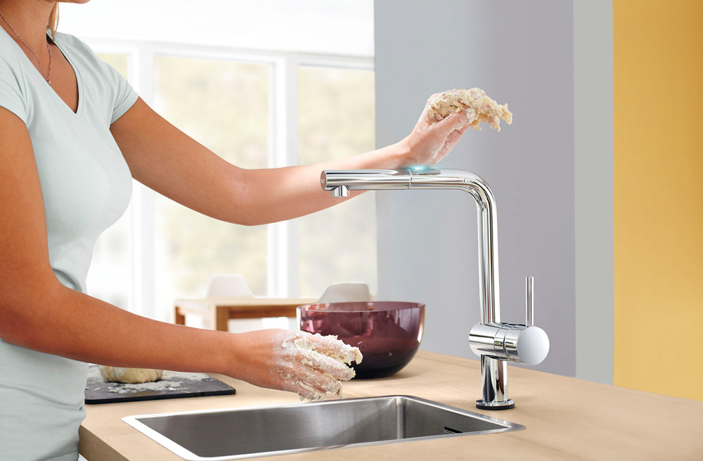 Robinetterie cuisine Grohe minta touch 0