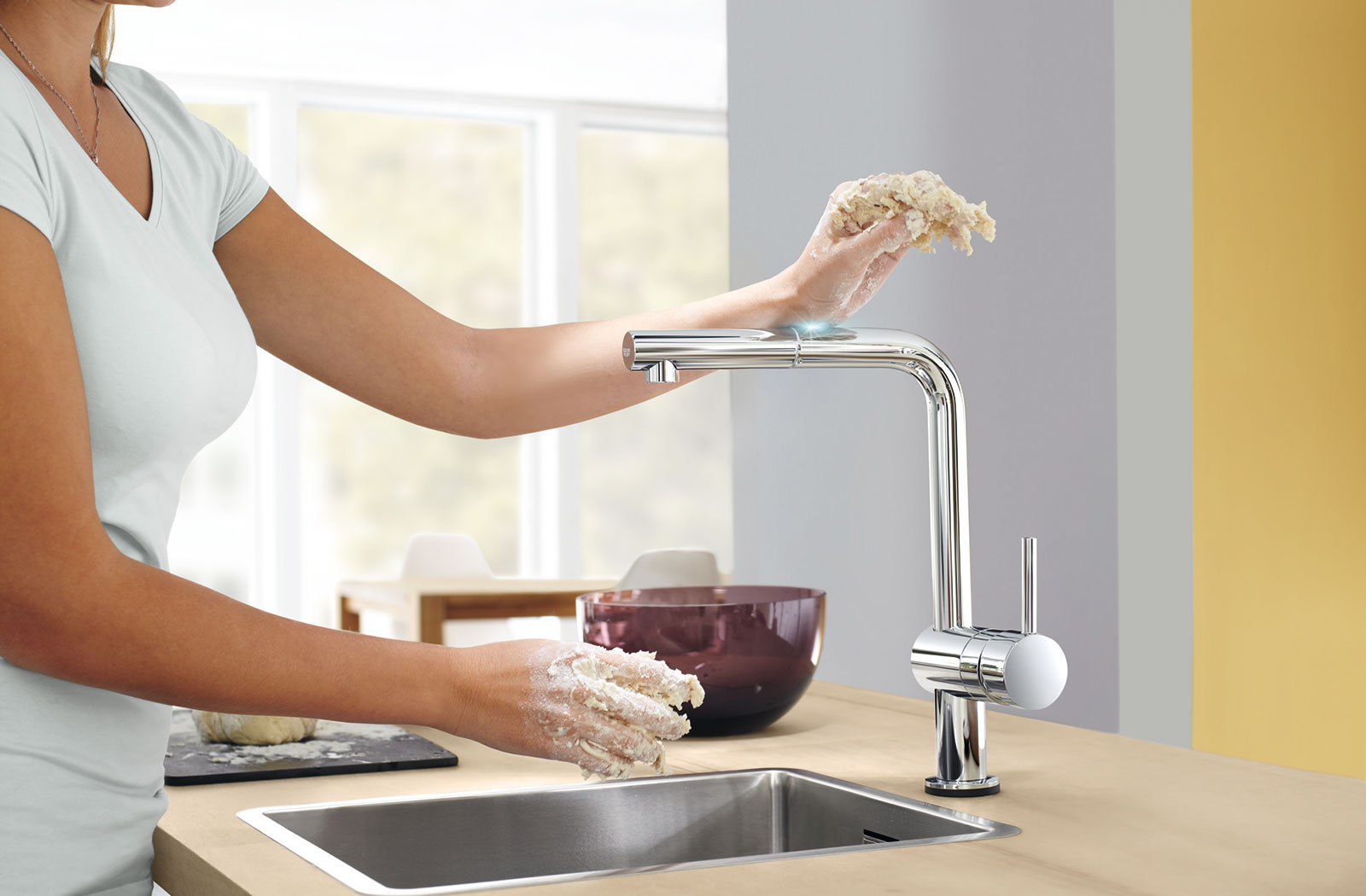 Robinetterie cuisine Grohe minta touch 0